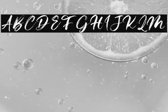 Beardies DEMO Font examples