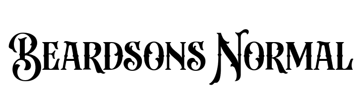 Beardsons Normal  Free Fonts Download