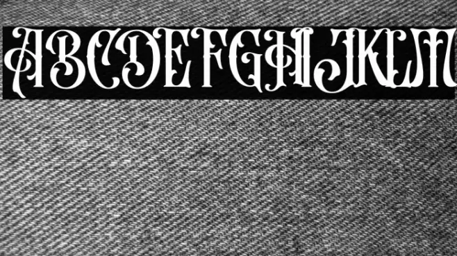 Beardsons Normal Font examples