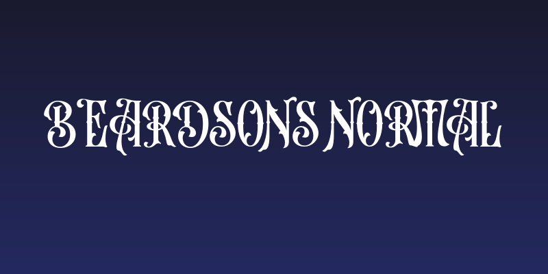 Beardsons Normal Social Header