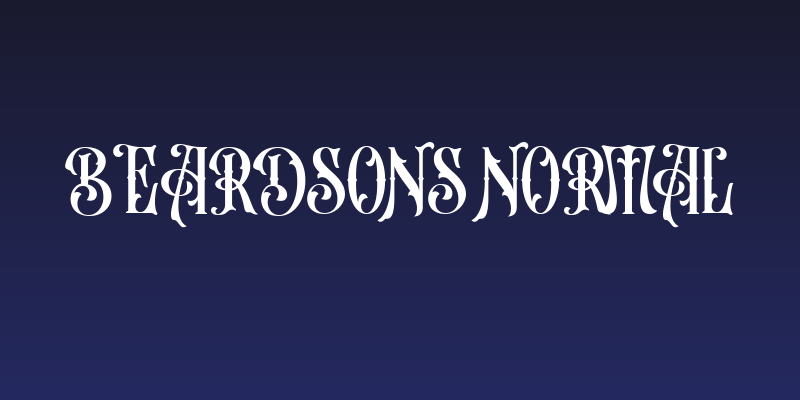 Beardsons Normal Social Header