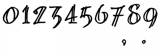 BearerFond Font OTHER CHARS