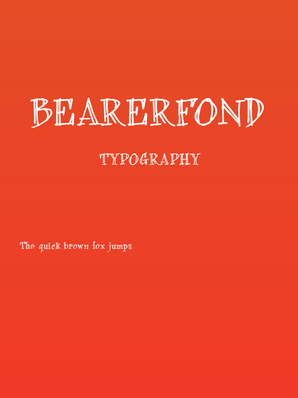 BearerFond Poster