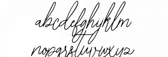 Bearetta Schriftart Kleinbuchstaben