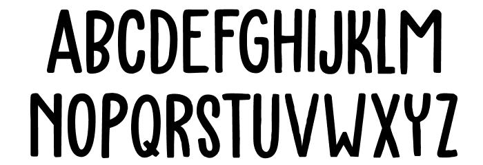 Bearskin DEMO Regular Font LOWERCASE
