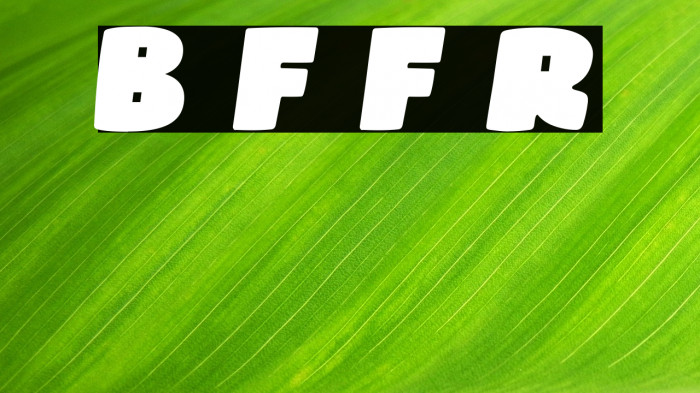 Bearty Free Font Regular Example 2