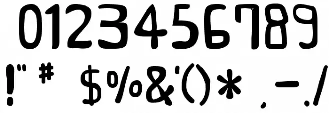 Bearz Font OTHER CHARS