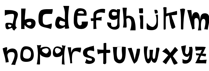 Bearz Font LOWERCASE