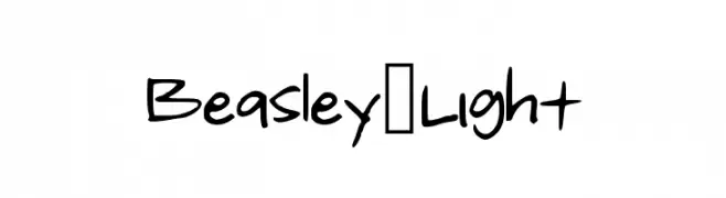 Beasley_Light  नि: शुल्क फ़ॉन्ट्स डाउनलोड