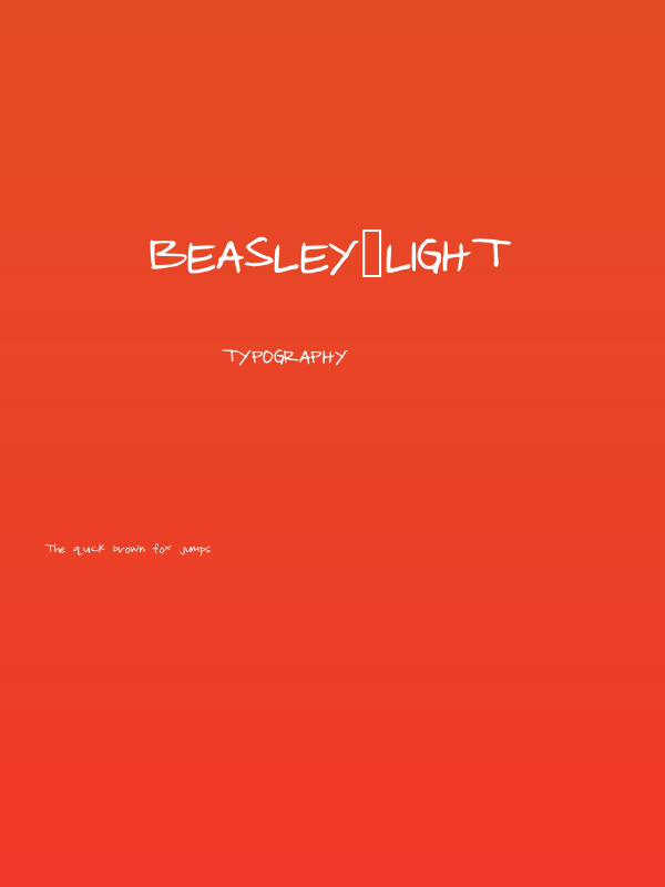Beasley_Light Poster