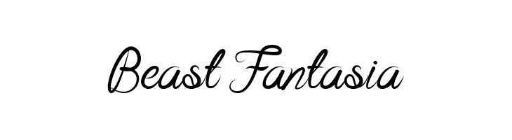 Beast Fantasia  Frei Schriftart Herunterladen