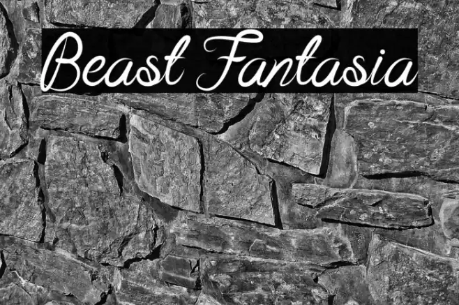 Beast Fantasia Font examples