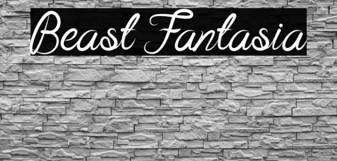 Beast Fantasia Font examples