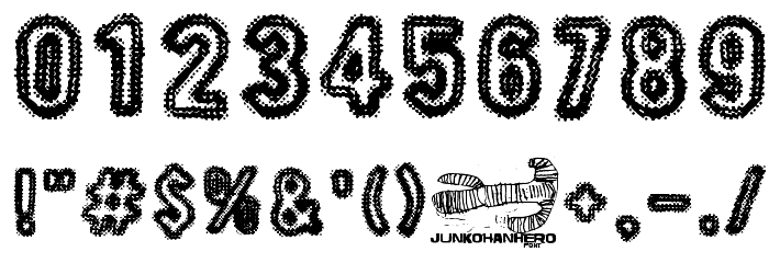 Beast Of Burden Font OTHER CHARS