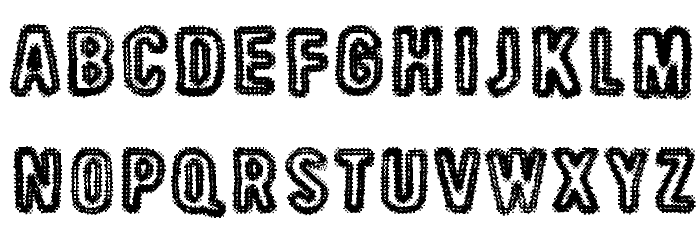 Beast Of Burden Font LOWERCASE