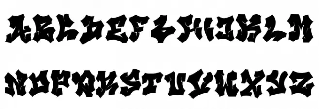 Beast Quotz Solid Solid Caratteri MAIUSCOLE