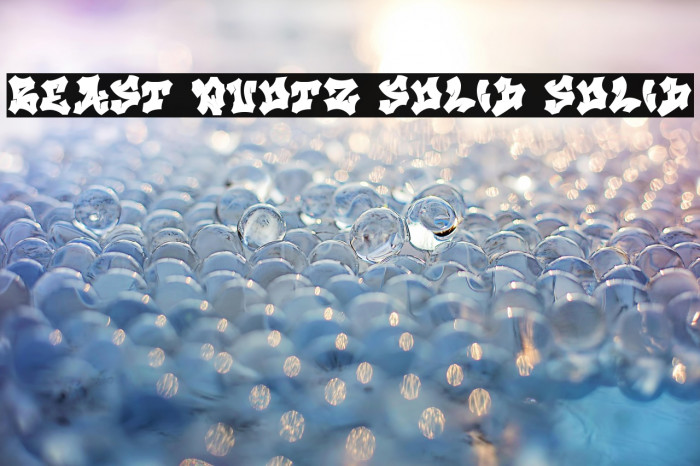 Beast Quotz Solid Solid Example 1