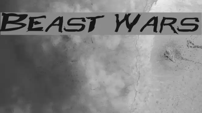 Beast Wars Font examples