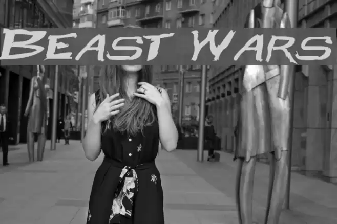 Beast Wars Font examples