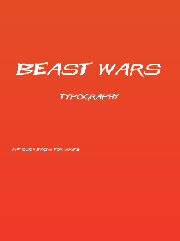 Beast Wars Poster