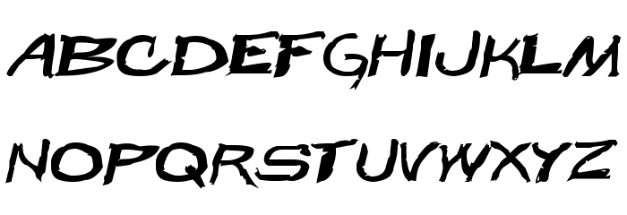 Beast Wars Font LOWERCASE