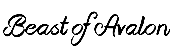 Beast of Avalon Font