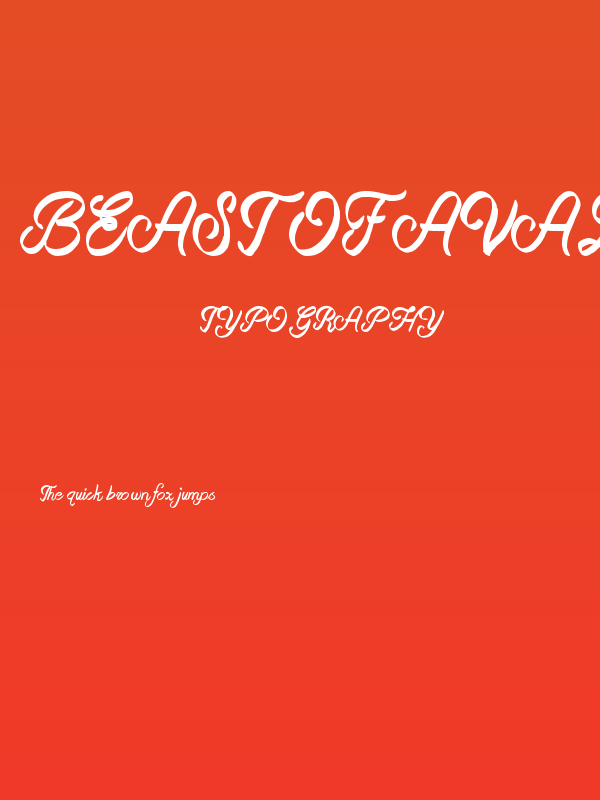 Beast of Avalon Poster