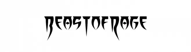 Beast of Rage  Скачать бесплатные шрифты