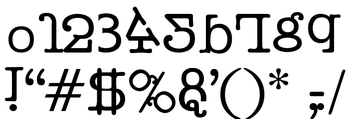 Beast vs Buttercrumb Font OTHER CHARS