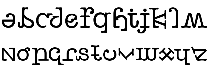 Beast vs Buttercrumb Font LOWERCASE