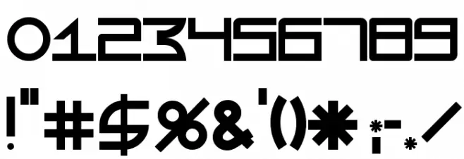 BeastModeBold Font OTHER CHARS