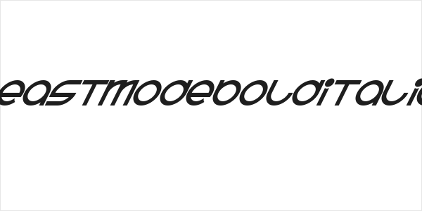 BeastModeBoldItalic Logo