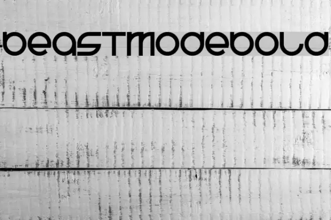 BeastModeBold Font examples
