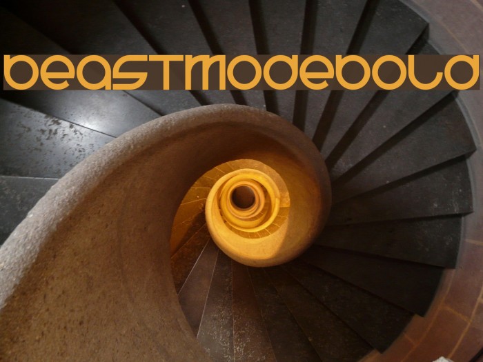 BeastModeBold Шрифта examples