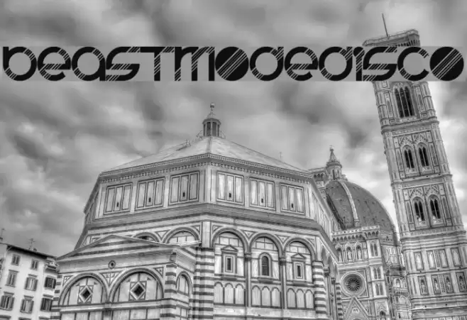 BeastModeDisco Шрифта examples