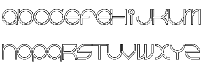 BeastModeDoubleline Font LOWERCASE