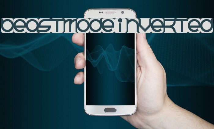BeastModeInverted Font examples