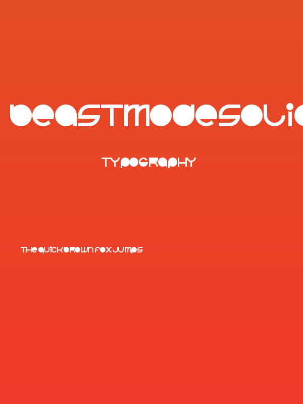 BeastModeSolid Poster