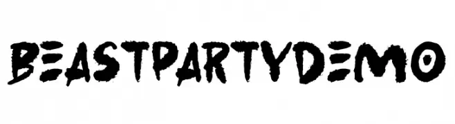 BeastPartyDemo  Fuentes Gratis Descargar