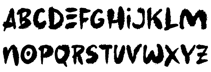 BeastPartyDemo Font LOWERCASE