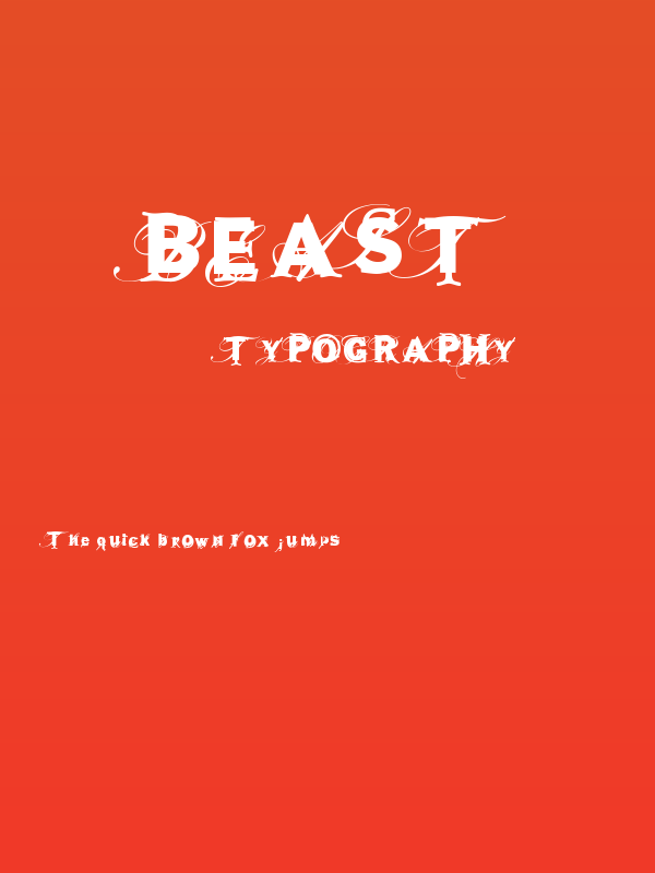Beast Poster