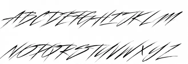 Beastform Шрифта ВЕРХНИЙ