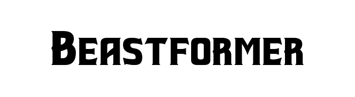 Beastformer Font