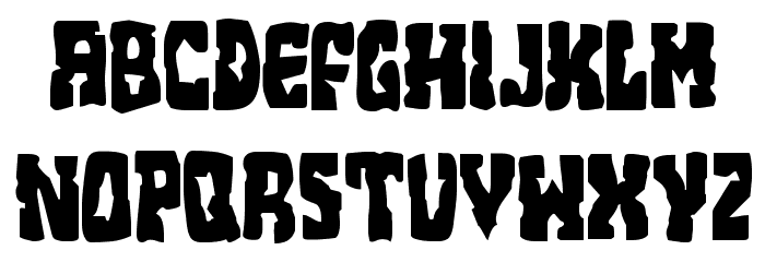 Beastian Condensed Font LOWERCASE