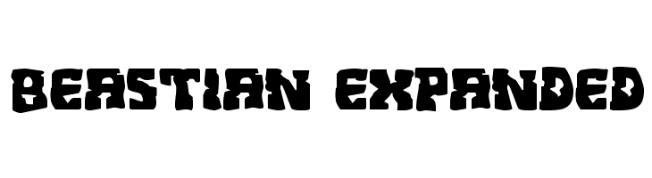 Beastian Expanded Font