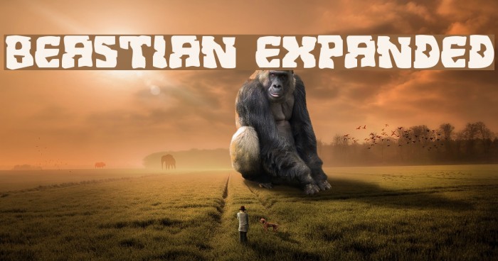 Beastian Expanded Font examples