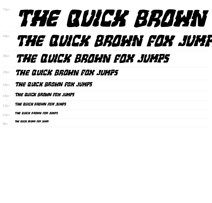 Beastian Italic Waterfall