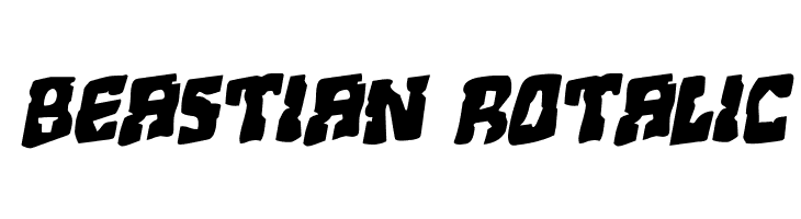 Beastian Rotalic Font