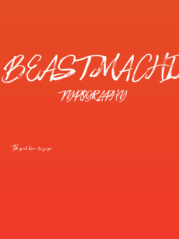 Beastmachine Poster
