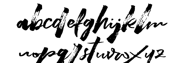 Beastmachine Font LOWERCASE
